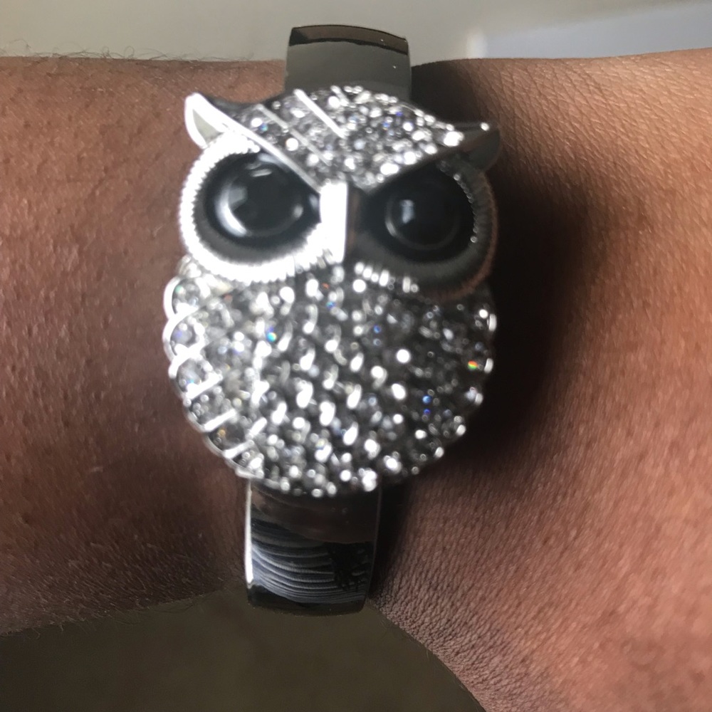 Owl pendant watch